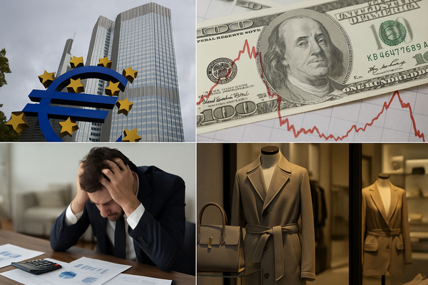 Markets Preview: Central Bank Divergence, Debt Stress Risks and a Shakeup in Italian Luxury Ahead of the Session