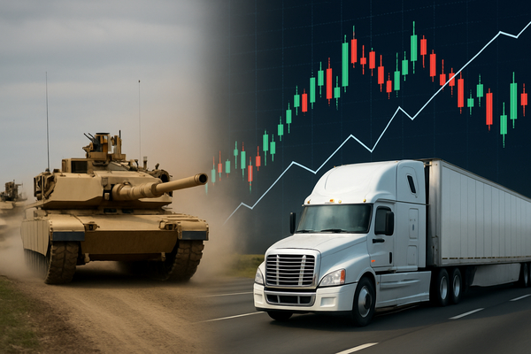 Defense wins and freight flows widen stock dispersion