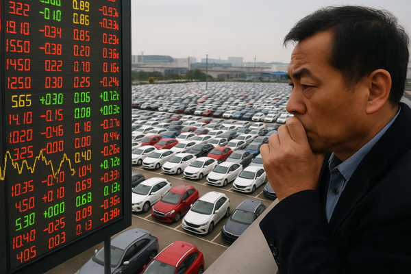 China’s Auto Glut Sends Shockwaves Through Markets — What Traders Should Watch Next