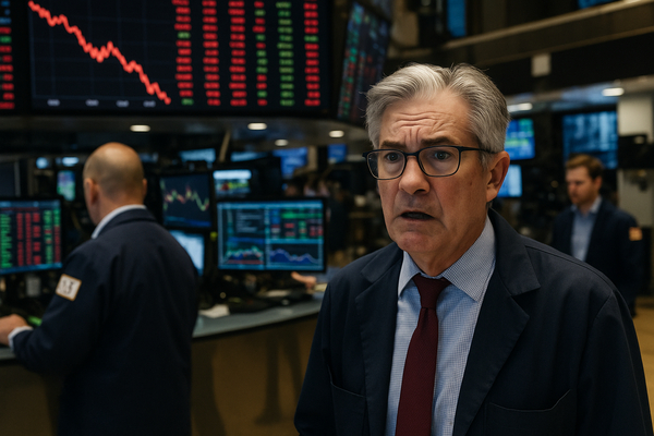 Stocks Slip After Powell Signals Fewer Rate Cuts; Tech Leads Decline and Corporate News Steers Sector Moves