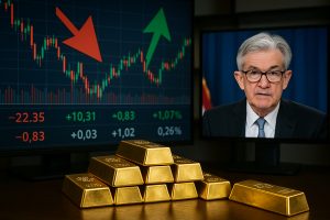Markets Grapple with Mixed Signals as Gold Hits Record Highs and Powell Prepares to Speak
