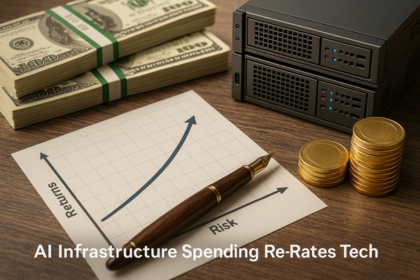 AI Infrastructure Spending Re-Rates Tech: Where Returns Meet Risk