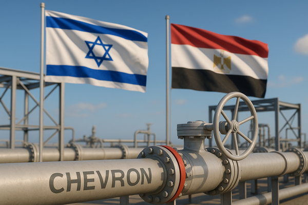 Chevron Strikes Deal With Israel To Build Natural Gas Supply Pipeline To Egypt