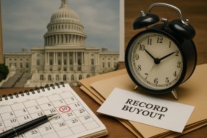 Washington Deadline and Record Buyout Set Tone for the Session