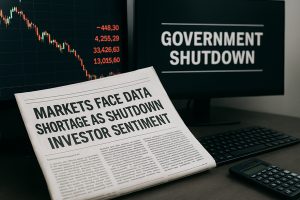 Markets Face Data Shortage as Shutdown Tests Investor Sentiment