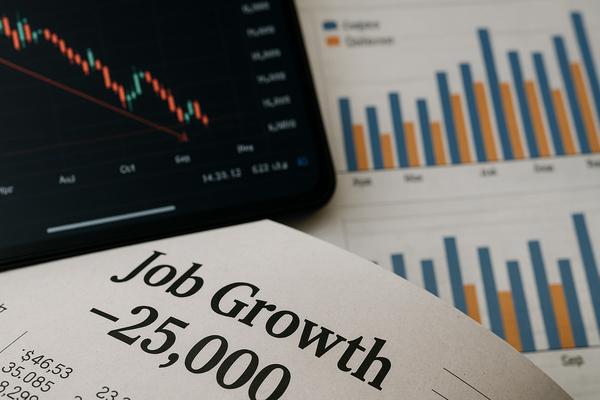 Weak jobs print forces repricing across capex and defense names