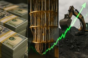 Billion-Dollar Orders, Quantum System Sales and Mining Output Fuel a Two-Track Market Rally