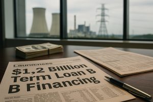 Talen Energy Launches $1.2 Billion Term Loan B Financing