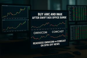 Trade the Event-Driven Repricing: Buy AMC and IMAX After Swift Box Office Surge, Reassess Omnicom and Comcast on Spin-Off News