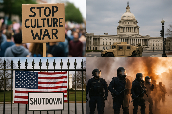 Political Crosscurrents Test Risk Appetite: Cultural Flashpoints, Federal Deployments and a Shutdown