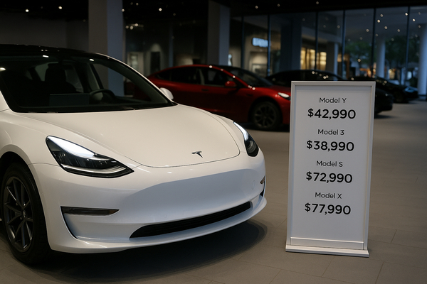 Tesla Pricing Push Reprices Demand and Retail Multiples