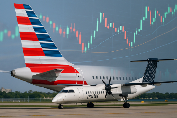 American Airlines Expands Codeshare With Porter — What That Means for U.S. Carriers and Aviation Tech Stocks