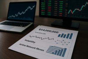 Deals, Scores and Re-ratings: Novo Nordisk’s $54 Akero Bid, Archer’s Volatility and Airline Network Moves Reprice Risk