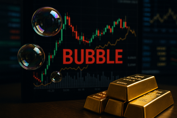 Bubble Warnings Amplify as Gold Pauses and Data Delays Add Pressure