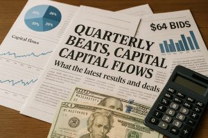 Quarterly Beats, Capital Flows and $64 Bids: What the Latest Results and Deals Reveal for Investors
