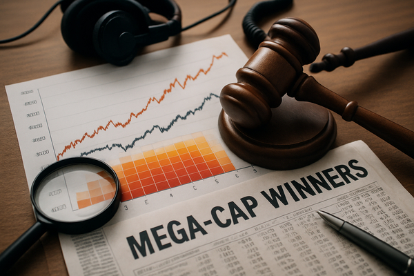 Analyst Heat and Legal Noise Reprice Mega-Cap Winners