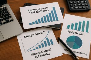 Earnings Week That Mattered: Margin Stretch, Fintech Lift and Where Capital Is Flowing