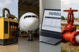 Caterpillar, Boeing, ADP and Flowserve: Generators, 777X Charges and Payroll Guidance Recast the Industrials Newsflow