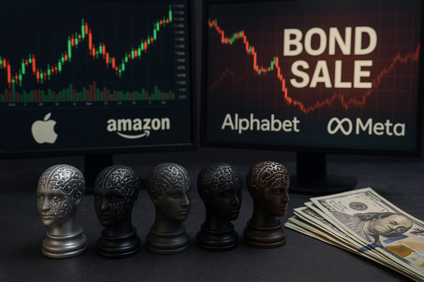 Big Tech’s AI Spending Showdown: Apple, Amazon and Alphabet Beat; Meta’s Bond Sale Roils Markets