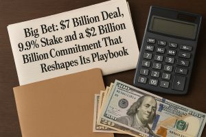 AIG’s Big Bet: $7 Billion Deal, a 9.9% Stake and a $2 Billion Commitment That Reshapes Its Playbook