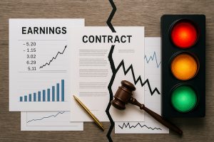 Earnings, Contracts and Regulatory Signals Split Market Convictions