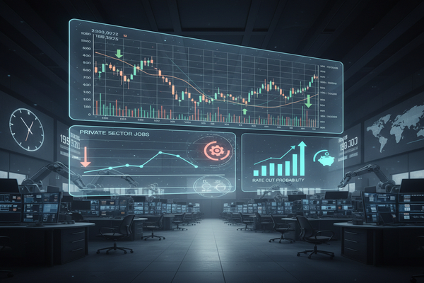 Markets Poised for Rate Cut Trades as Private Data Shows Hiring Stall
