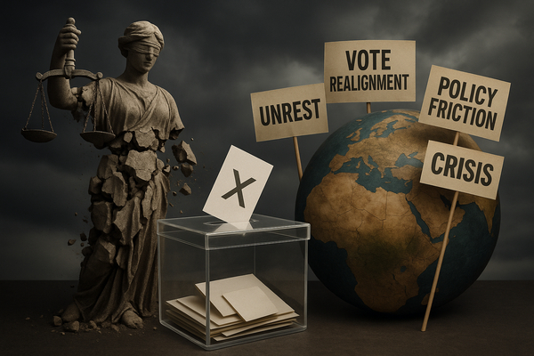 Public Trust Collapse Drives Voter Realignment and Global Policy Friction
