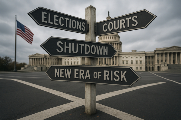 US Political Crossroads: Elections, Courts, Shutdowns and a New Era of Risk