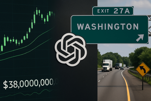 Amazon’s $38B OpenAI Cloud Pact and a Washington Off-Ramp Reshape Risk and Demand Today