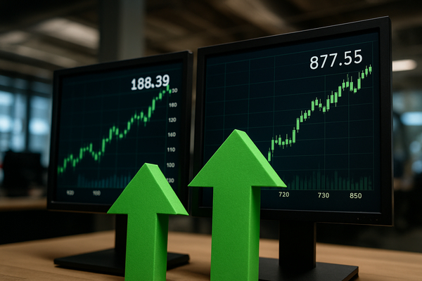 Amazon and Nvidia Soar on Multi‑Billion AI Deals