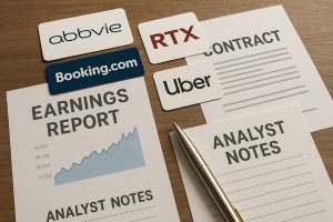 AbbVie, Booking, RTX and Uber: Earnings, Analyst Notes and Contracts Drive Near-Term Moves