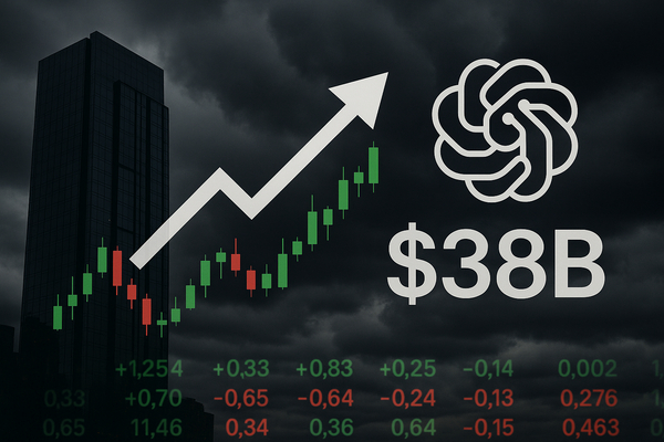 Amazon’s $38B OpenAI Cloud Deal Reboots the AI Rally as U.S. Shutdown Tests Market Nerves