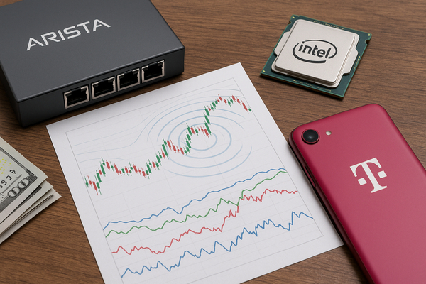 Arista, Intel and T‑Mobile: Earnings Ripples, Product Push and Diverging Technical Signals