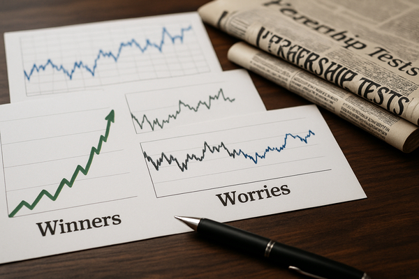 Market Pulse: Winners, Worries and Leadership Tests