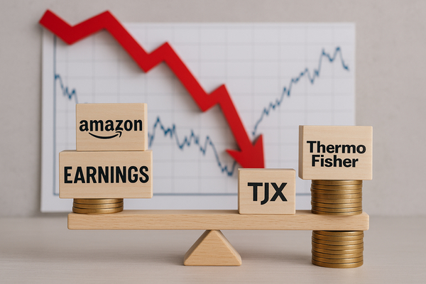 Earnings Pressure Tests Amazon, TJX; Thermo Fisher Holds Strength