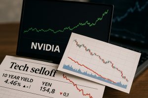 Nvidia earnings calm tech selloff as global bonds and yen stir markets
