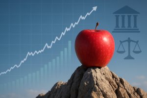 Apple Hits Fresh Peak as AI Momentum, Analyst Upgrades and Regulatory Scrutiny Drive a Tech Repricing