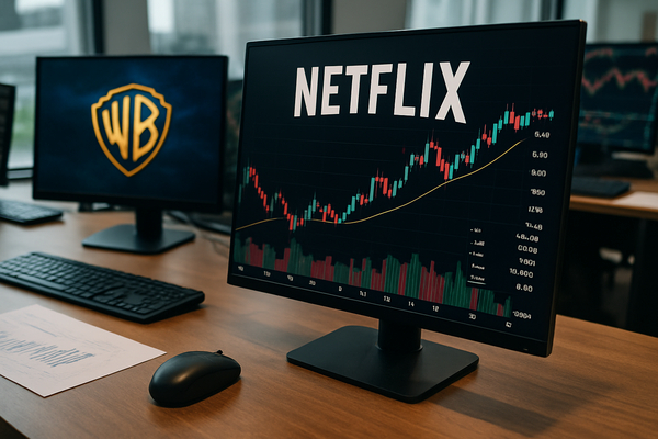 Take a Tactical Long on Netflix as Warner Bros. Auction Fuels Consolidation Trade