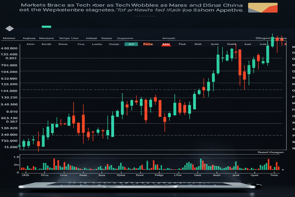 Markets Brace as Tech Wobbles and China Trade Weakness Test Risk Appetite