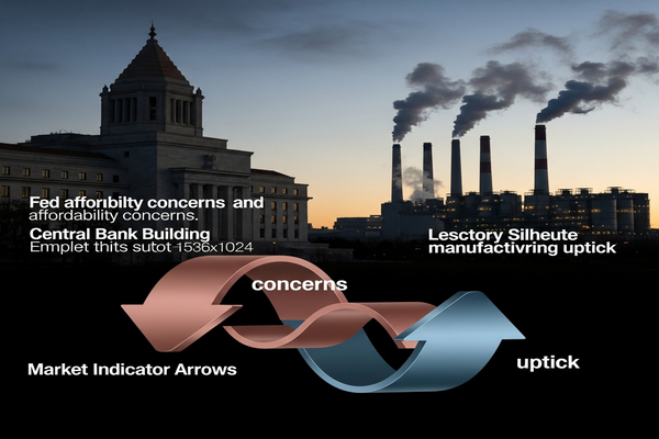 Fed affordability concerns and a manufacturing uptick shape market outlook for the session