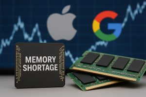 Memory Shortage and Apple‑Google AI Pact Reshape Near‑Term Tech Demand and Margins