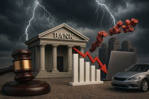 Legal storms and political fights are re-pricing banks, tech and auto giants