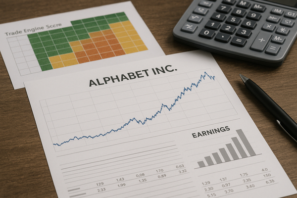 Alphabet Inc. (NASDAQ:GOOGL) Stock Outlook — Trade Engine Score and Earnings in Focus